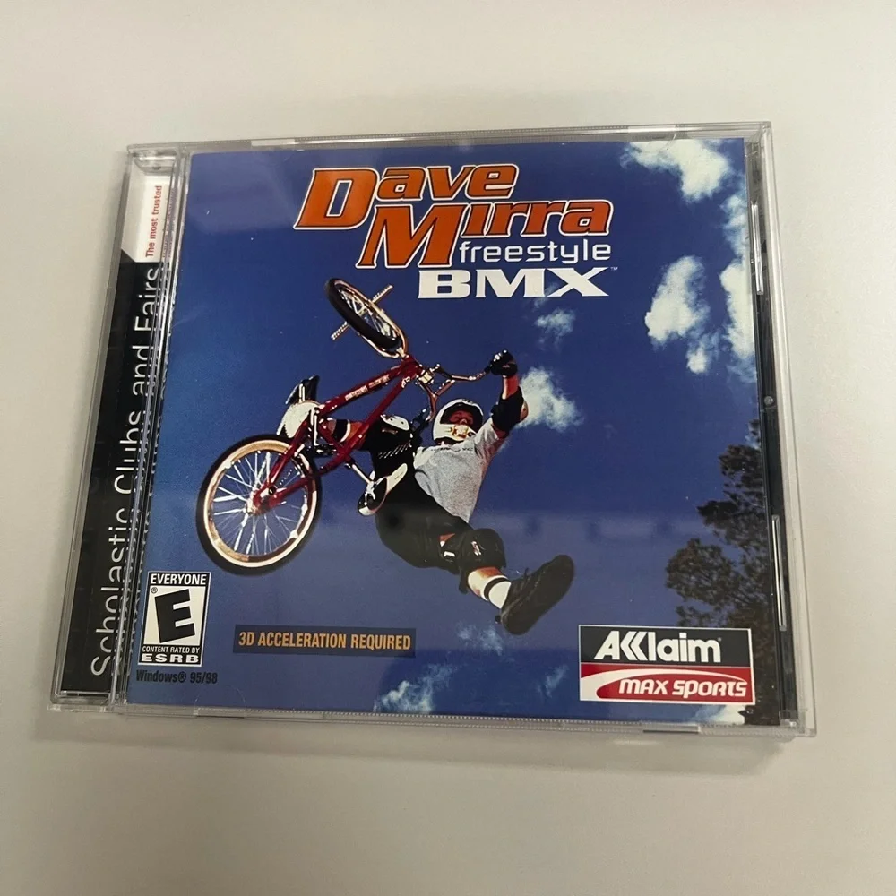 Vintage Dave Mirra Freestyle BMX (PC, 2000, Acclaim)
